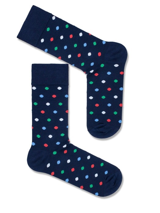 Men's Dots pattern socks 0125.029