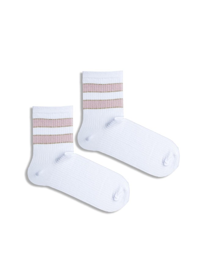 Kids' Two stripes pattern socks  019.1184
