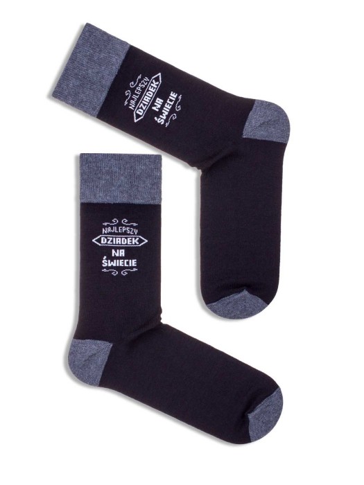 Men's Best Grandpa in the world pattern socks 0125.004