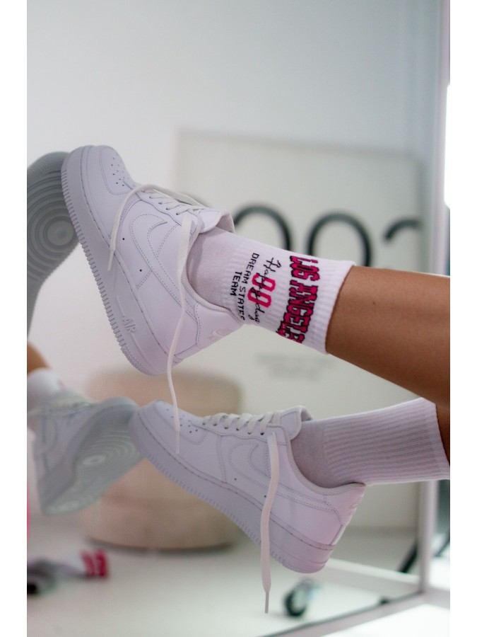 Women's LOS ANGELES pattern socks 0200.003