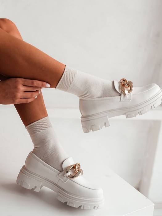 Women's cotton socks with lurex welt 0200.060