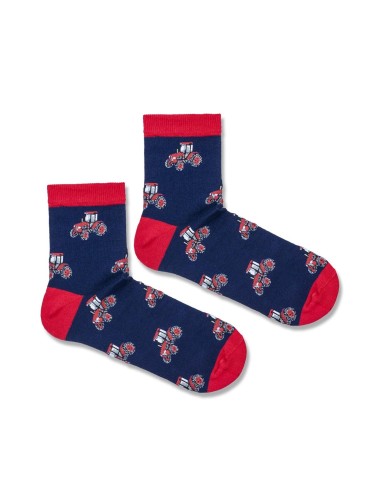 Men's Tractors pattern short socks 1153.019 2