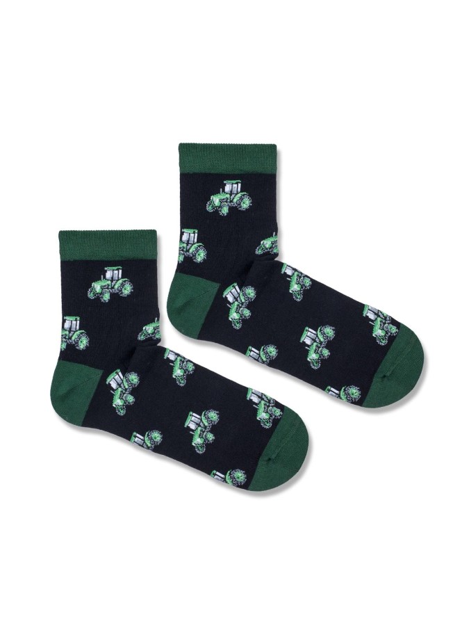 Men's Tractors pattern short socks 1153.019