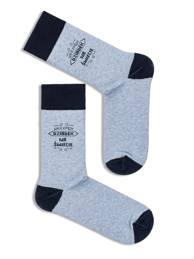 Men's Best Grandpa in the world pattern socks...