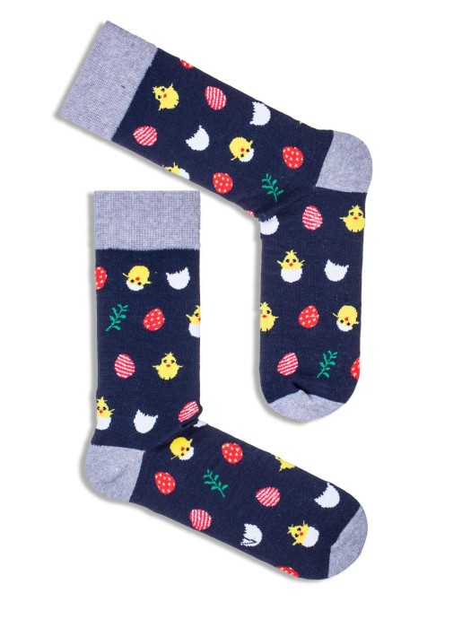 Men's Easter pattern socks 0125.020