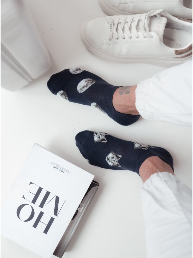 Stopki męskie Wilki i Księżyce 1108.007