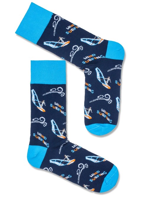 Men's Windsurfing pattern socks 0125.055