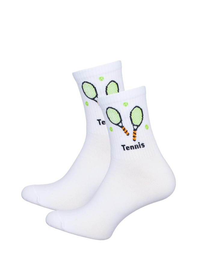Men's ACTIVE Tennis pattern short socks 0224.036