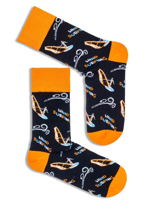 Men's Windsurfing pattern socks 0125.055