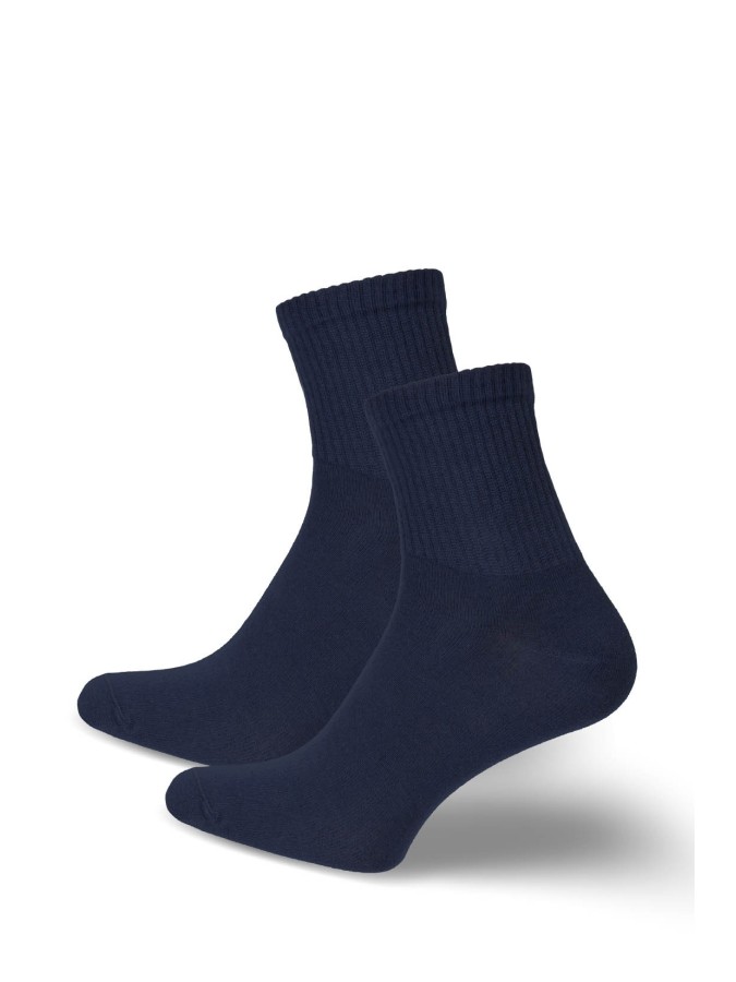 Men's ACTIVE solid colour short socks 0224