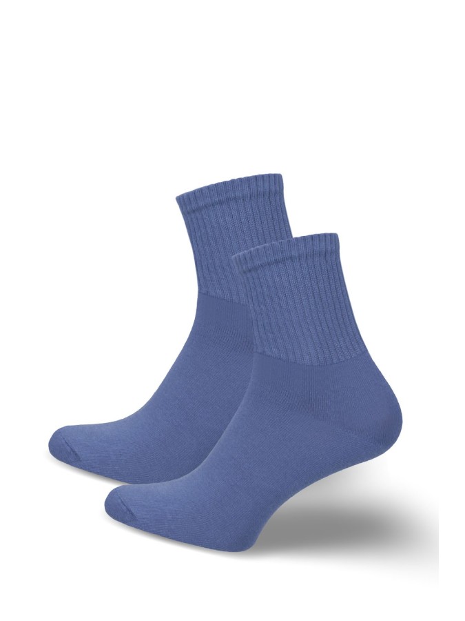 Men's ACTIVE solid colour short socks 0224
