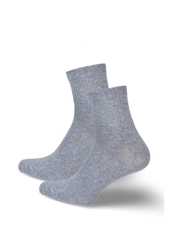 Men's ACTIVE solid colour short socks 0224