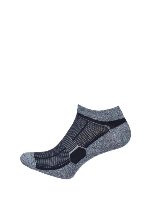 Men's model 001 pattern low ankle socks 001.0170