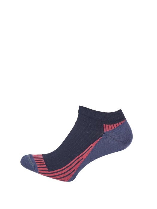 Men's model 003 pattern low ankle socks 003.0170