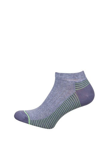 Men's model 007 pattern low ankle socks 007.0170 2