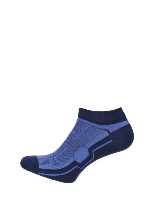 Men's model 013 pattern low ankle socks 013.0170