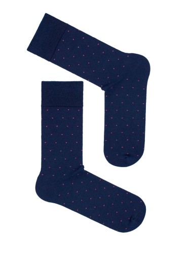 Men's cotton dress socks 'Little dots' 0040.001 2