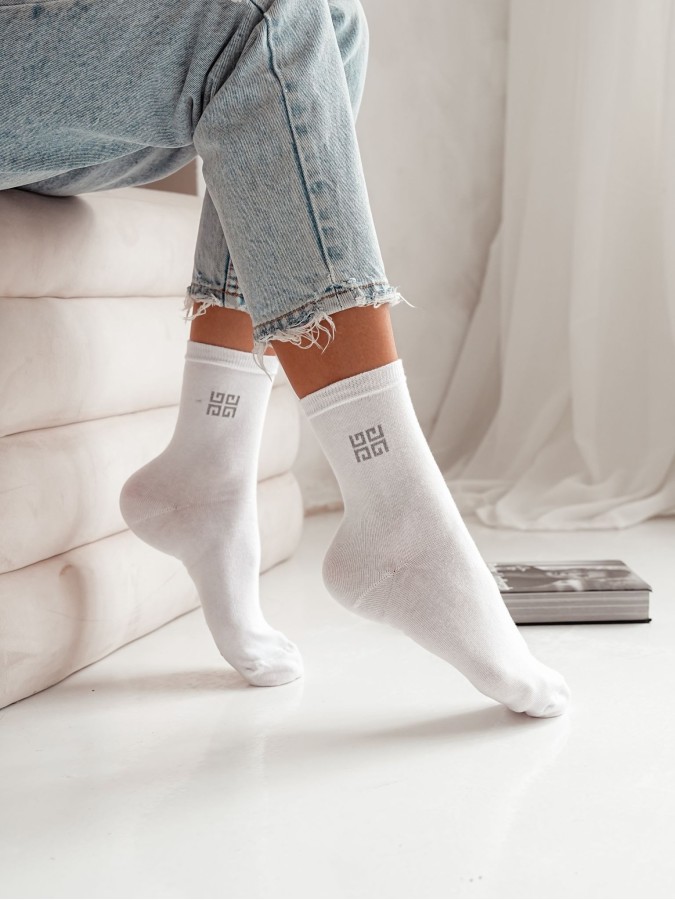 Women's Fashion GG small pattern socks 0200.043