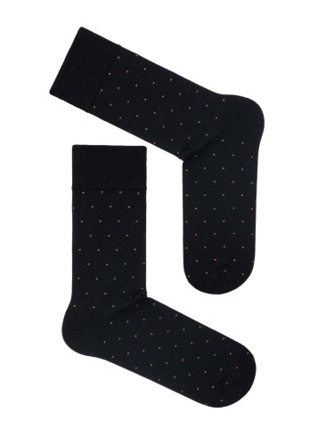 Men's cotton dress socks 'Little dots' 0040.001