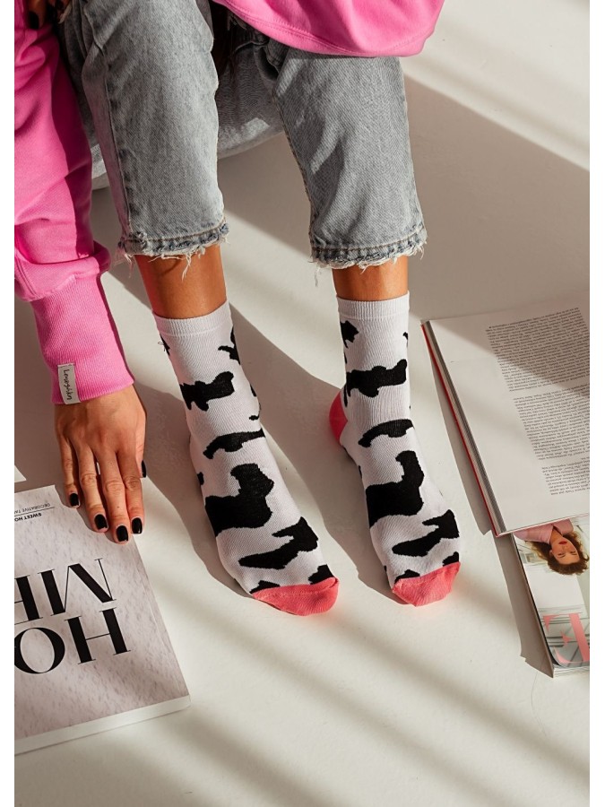 Skarpetki damskie Krówki 0200.104