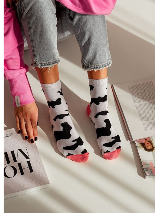 Skarpetki damskie Krówki 0200.104
