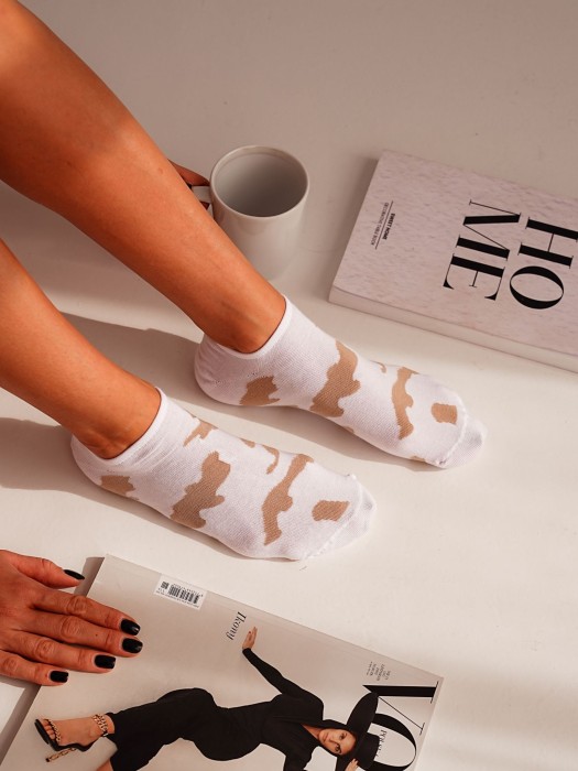 Stopki damskie Krówki 1146.060