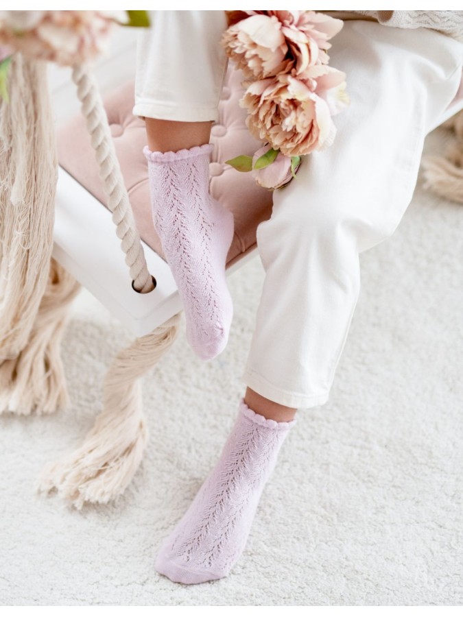 Kids' Thin openwork socks 1511.001