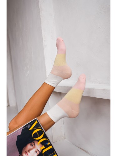 Women's Wide stripes pattern socks 0200.109 2