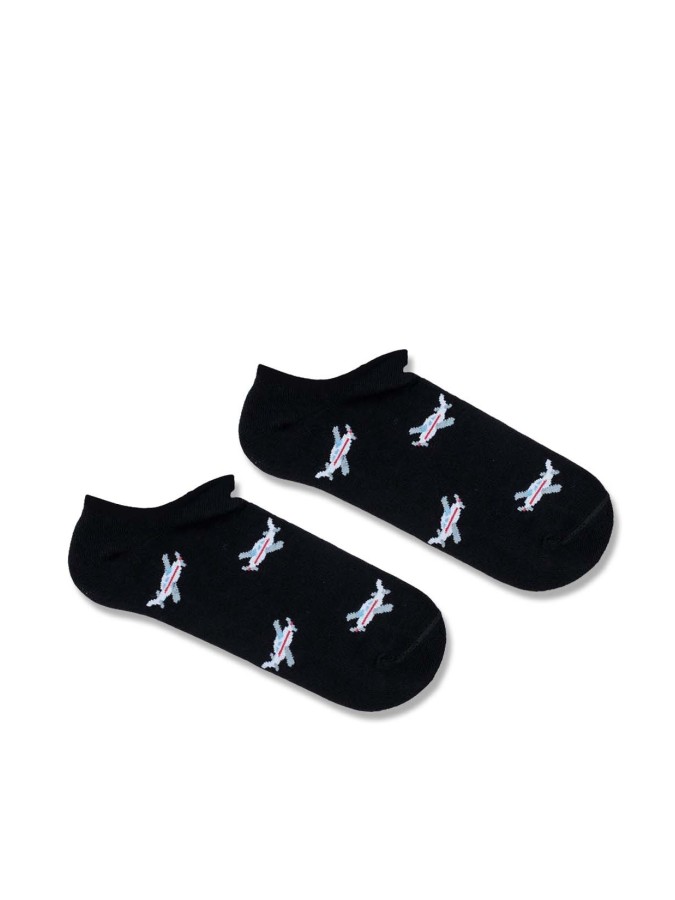 Men's Light Aircrafts pattern low ankle socks...
