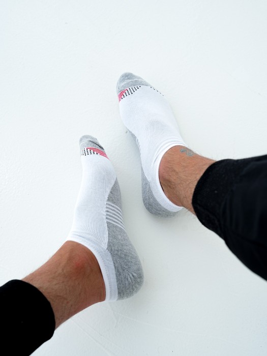 Men's model 015 pattern low ankle socks 0170.015
