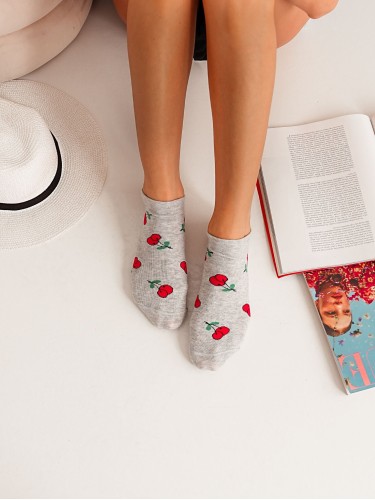 Stopki damskie Wiśnie 1146.068 2