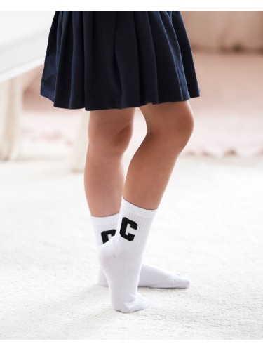 Kids' Letter C pattern socks  1184.032