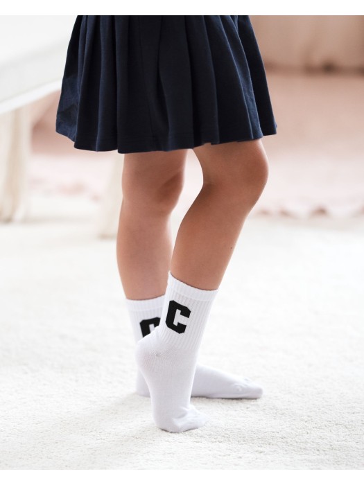 Kids' Letter C pattern socks  1184.032