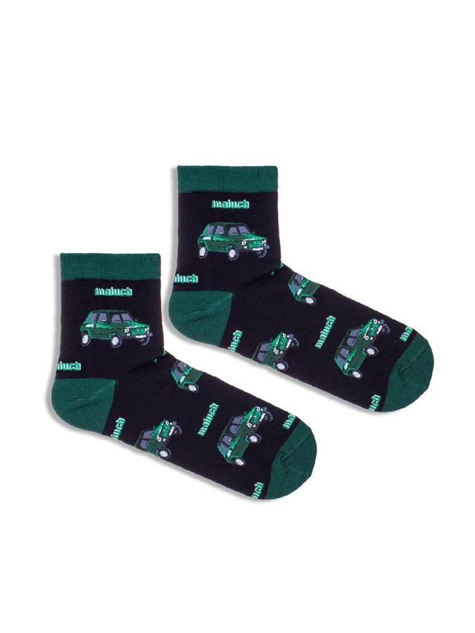 Men's Fiat 126p pattern short socks 1153.006