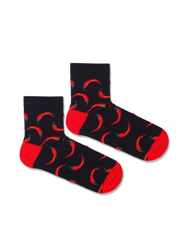 Men's Chilli Peppers pattern short socks 1153.031 2