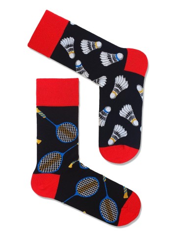 Men's Badminton pattern socks 0125.083