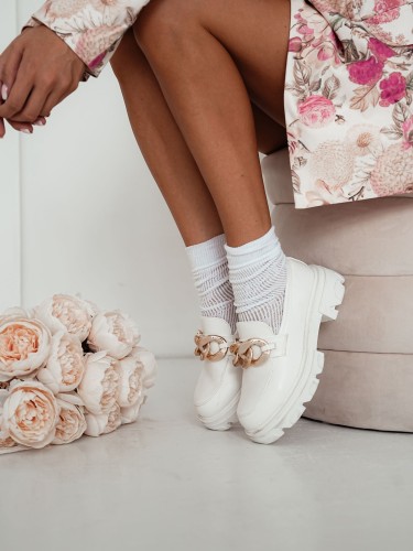 Skarpetki damskie ażurowe CC 0989.005