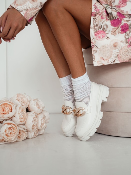 Women's openwork CC socks 0989.005