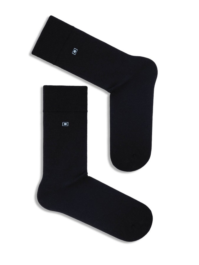 Men's cotton little pattern dress socks 0040.010