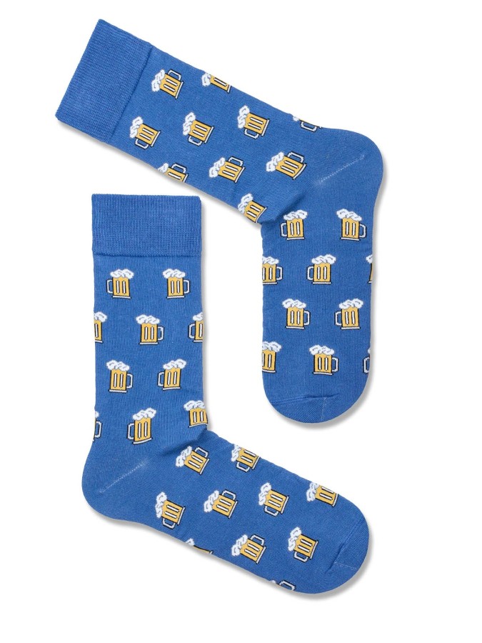 Men's Beer pattern socks 0125.088