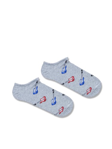 Men's Electric Guitars pattern low ankle socks 1108.046 2