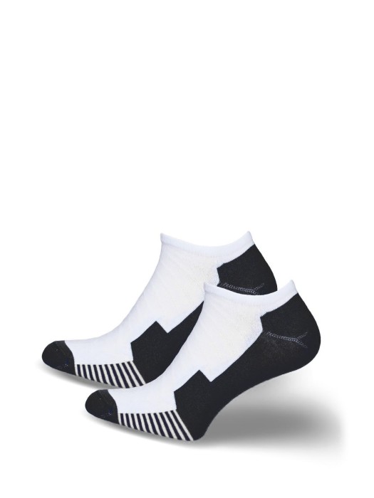 Men's model 019 pattern low ankle socks 0170.019