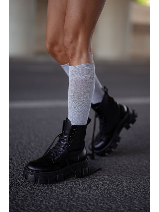 Podkolanówki damskie gładkie 0248.001