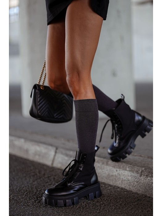 Women's Classic cotton knee socks 0248.001