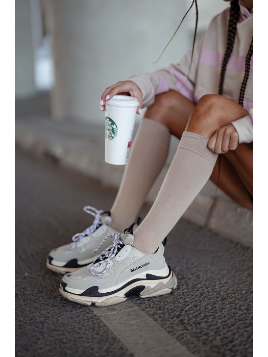 Women's Classic cotton knee socks 0248.001