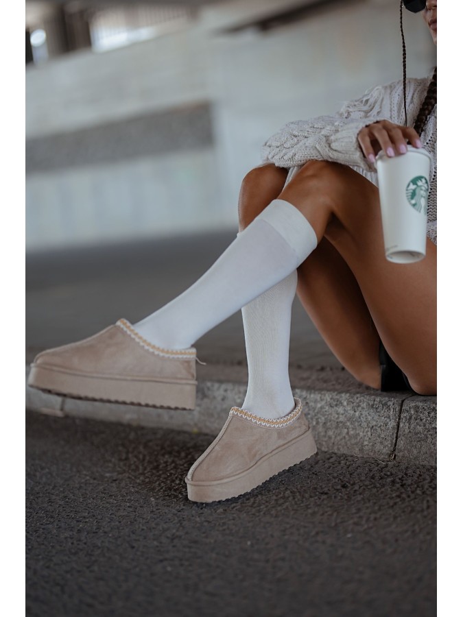 Women's Classic cotton knee socks 0248.001