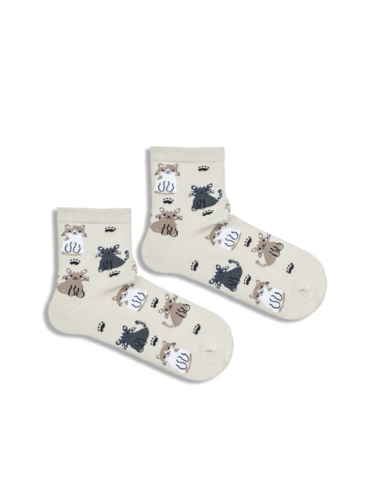 Kids' Cats pattern socks  1184.037