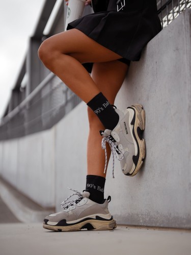 Women's 90's Baby pattern socks 0200.125