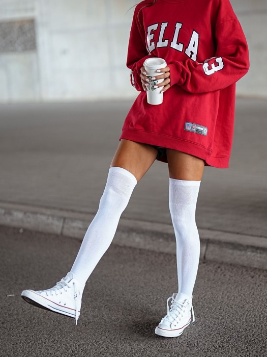 Classic cotton over-the-knee socks 0293.001