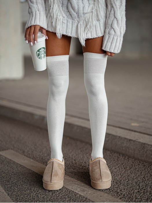 Classic cotton over-the-knee socks 0293.001